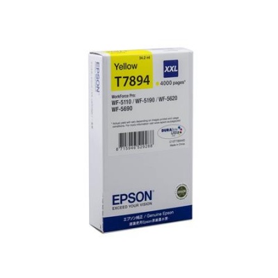 C13T789440 Tintapatron WF-5110DW, WF-5190DW nyomtatókhoz, EPSON, sárga, 34,2ml